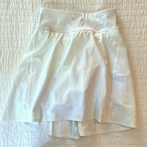 XS SPANX Get Moving Skort in Optic White
